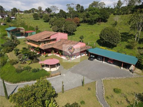 venta exclusiva casa campestre en filandia quindio