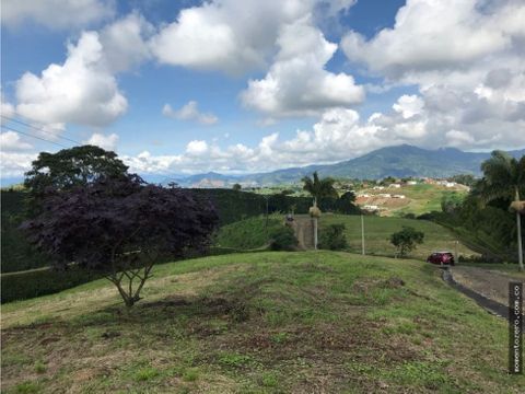 venta lote campestre con vista accesos pereiraarmenia y av condina