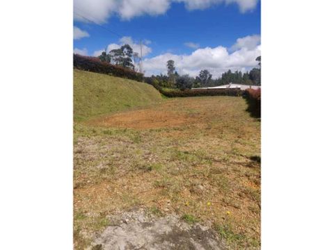 venta lotes en el escobero cerca al colegio hontanares