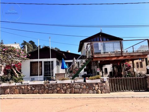3 casas en venta con vista al mar en maitencillo