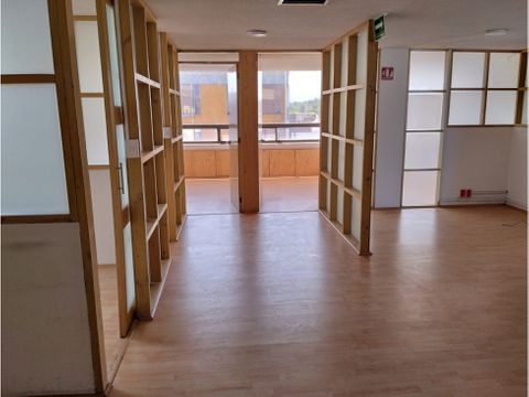 renta de excelente oficina de 152 m2 en roma norte