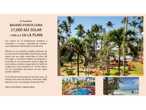 solar playa bavaro punta cana el pueblito