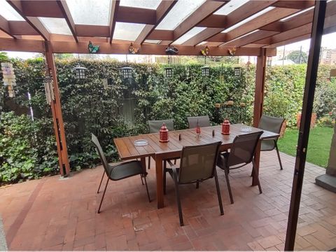 arriendo excelente casa en calleja alta en conjunto