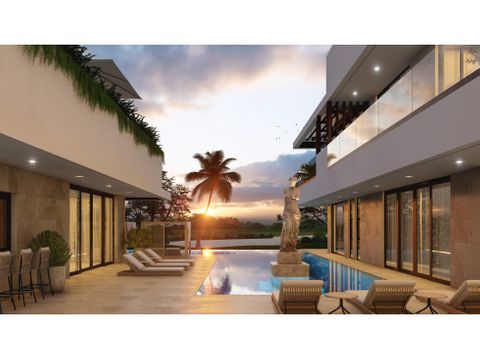 elegantes villas ideal para vivir e invertir en cap cana