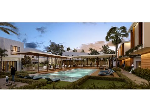 confortable proyecto de villas en el centro de bavaro punta cana