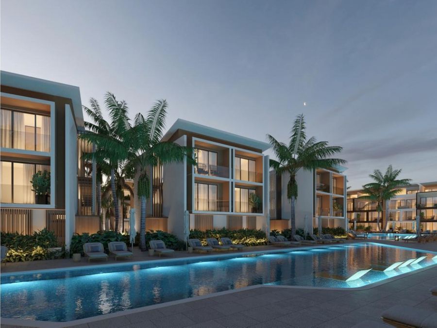 moderno proyecto de apartamentos cerca de la playa en las terrenas
