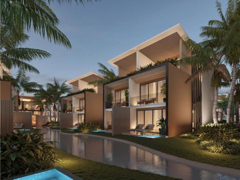 moderno y exclusivo proyecto de townhouses en las terrenas