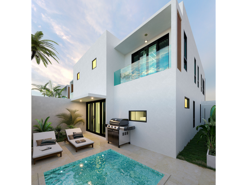 townhouses de 3 habitaciones en costa cana punta cana