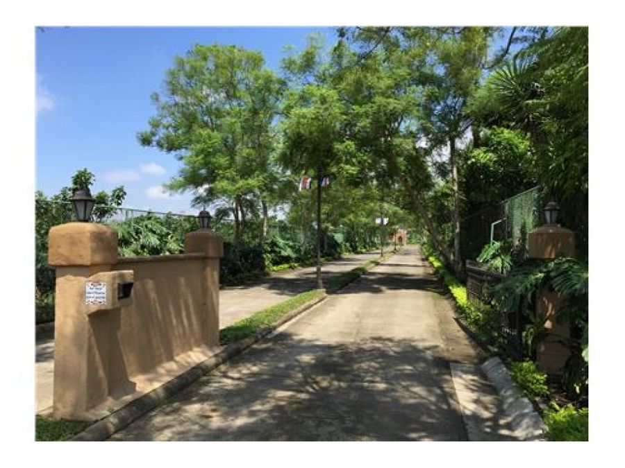 exclusive lot in premier gated community