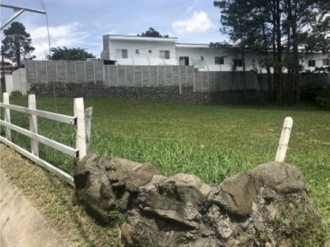 se vende terrreno en bello horizonte escazu