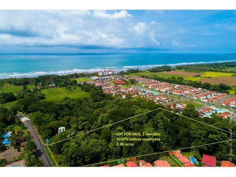 plot of land in playa bejuco for real estate or tourist development