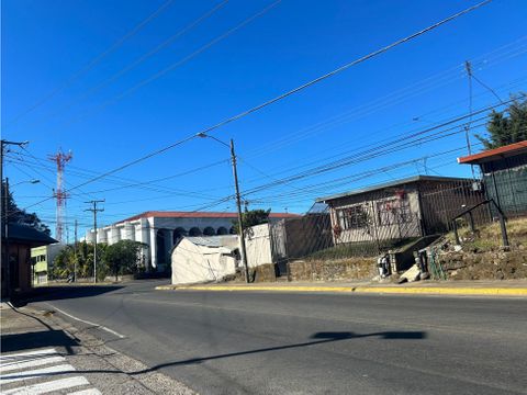 venta de lote esquinero comercial y de alta densidad heredia centro