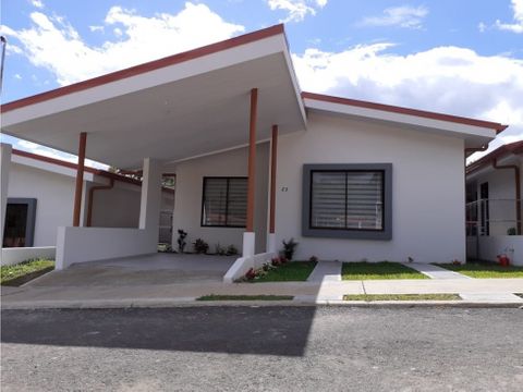 venta de casa nueva alajuela san isidro condominio san isidro