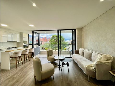 apartamento en renta poblado lalinde amoblada
