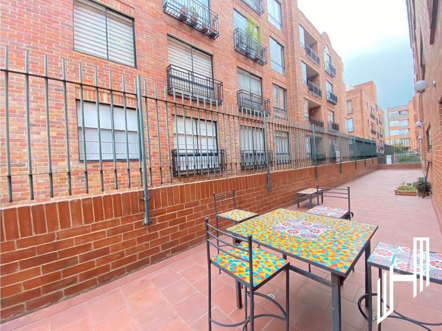venta apartamento con terraza en chico navarra