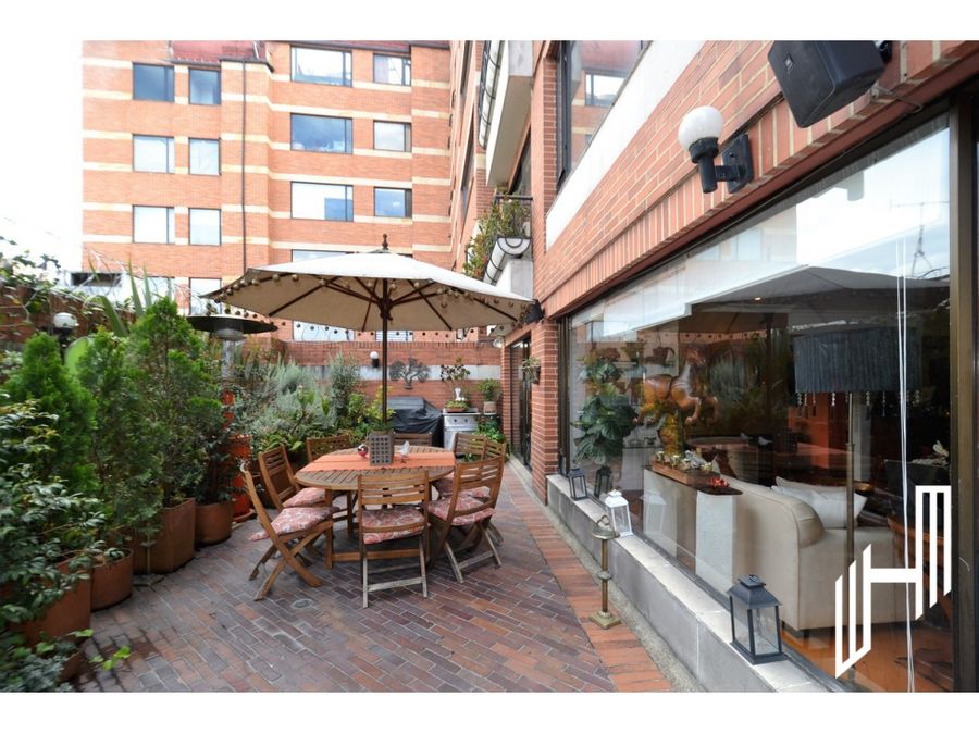 venta apartamento con terraza en rosales