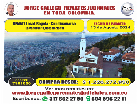 remate local bogota cundinamarca eduardo santos