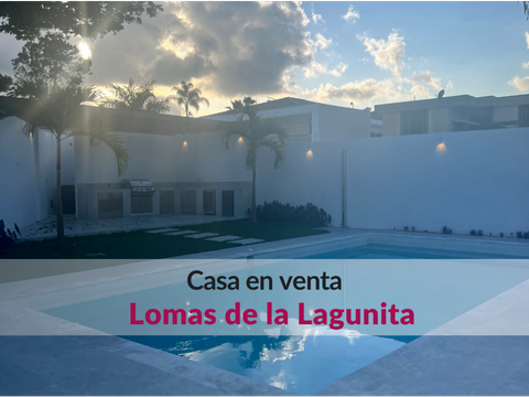 moderna casa en venta en lomas de la lagunita a estrenar