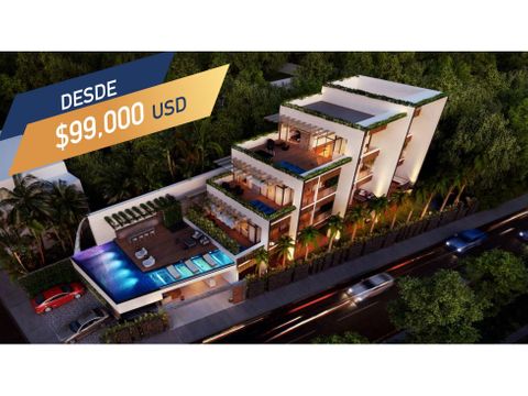 increible departamento en tulum desde 99000 usd