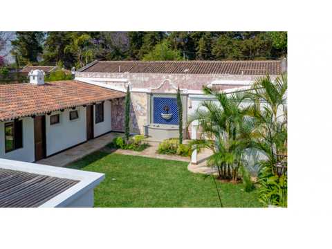 linda casa en venta en antigua guatemala
