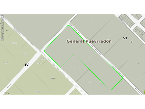 latorre prop vende 5 hec con frente sobre av polonia y mario bravo