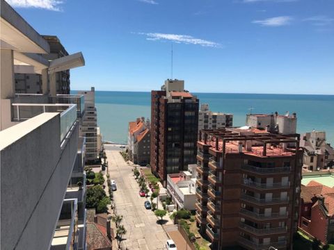 neptuno xxxiv dpto 3 ambientes con terraza propia cerrada con parrilla imponente vista al mar