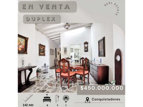 duplex en venta conquistadores