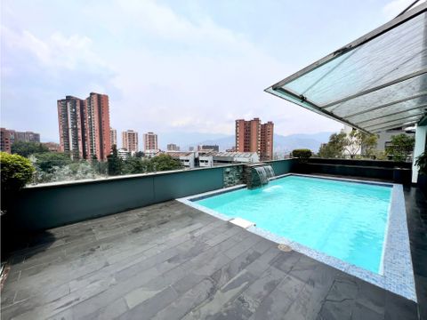 vendo apartamento remodelado duplex con piscina privadad en el poblado