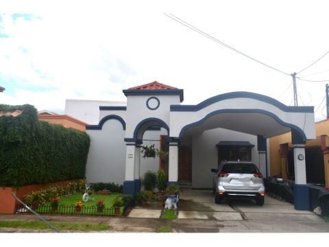venta de casa residencial villa luisiana san joaquin de heredia