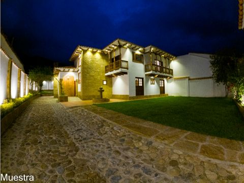 vendo casa urbana restaurada villa de leyva