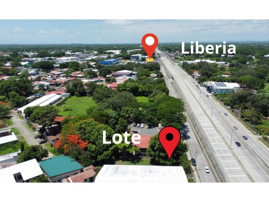 commercial lot in liberia downtown