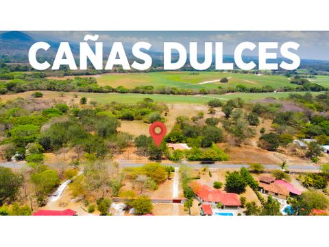 ideal lot in canas dulces ready to build