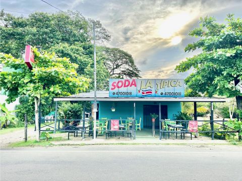 commercial beach lot with restaurant