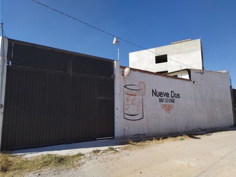 bodega con terreno en ampliacion el palmar en pachuca