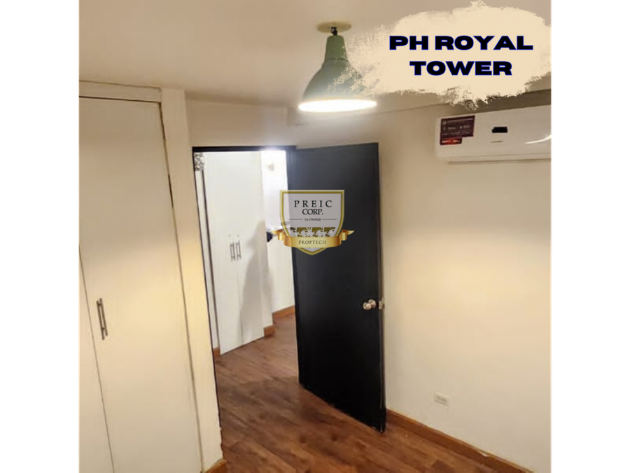 venta de excelente apartamento en ph royal tower carrasquilla