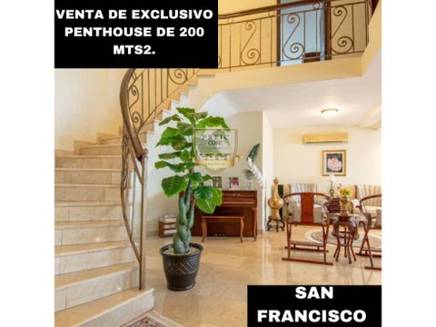 venta de exclusivo penthouse en san francisco