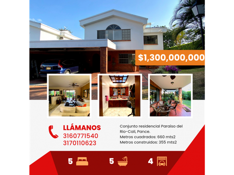 venta de casa de lujo en pance