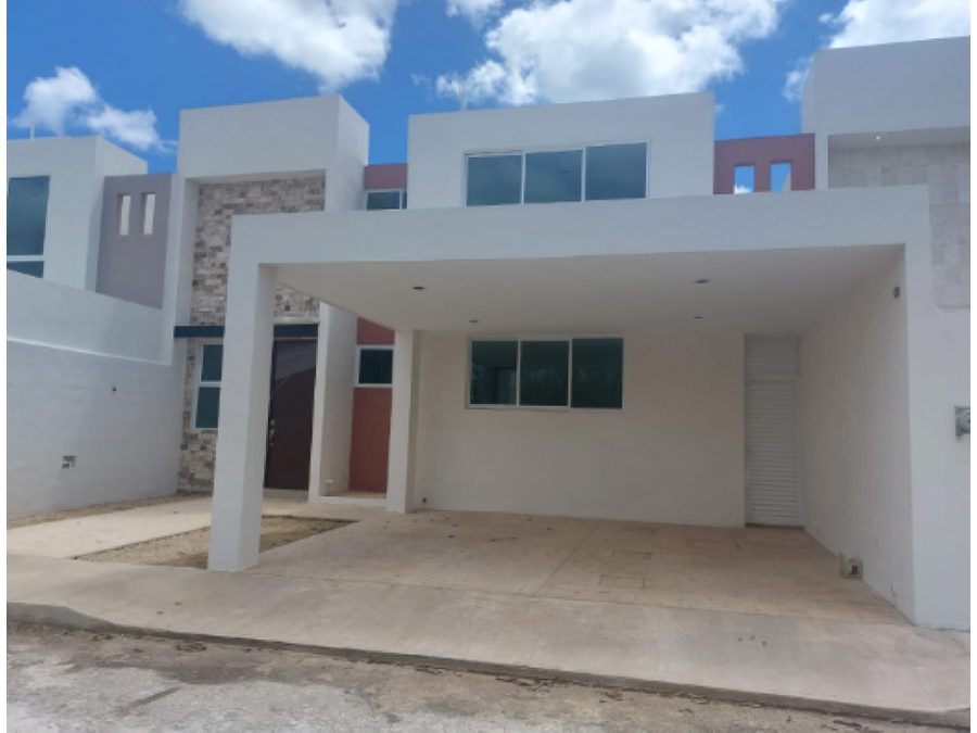 casas modelo 3 privada praderas del mayab en conkal merida yucatan