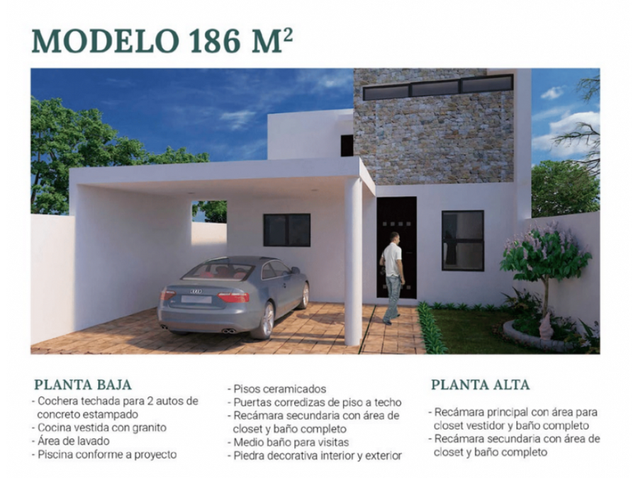casas en privada botanico en conkal yucatan