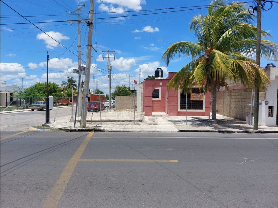 casa en venta de 2 recamaras en esquina en merida yucatan