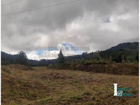 lote en venta sector loma del escobero