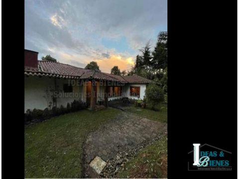 casa campestre en arriendo las palmas medellin