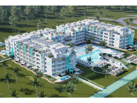 apartamento 1 habitacion proyecto col cruise on land punta cana