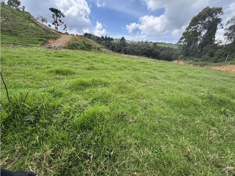 lote en parcelacion por el alto de palmas con licencia