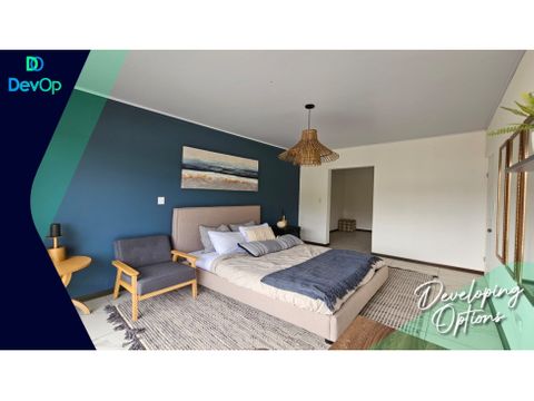 venta de apto nuevo en condominio de 1 hab1 bano en guadalupe