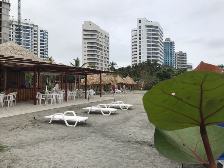 venta apartamento con permiso turistico en playa salguero santa marta