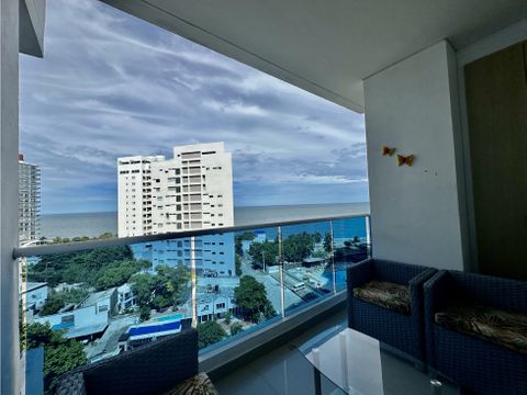 venta apartamento de 3 habitaciones en playa salguero santa marta