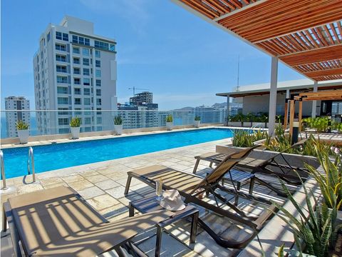 apartamento en venta en salguero suites vista al mar santa marta