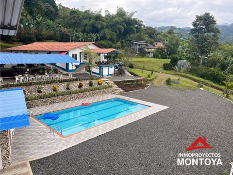 hermosa casa finca ecoturistica en combia pereira