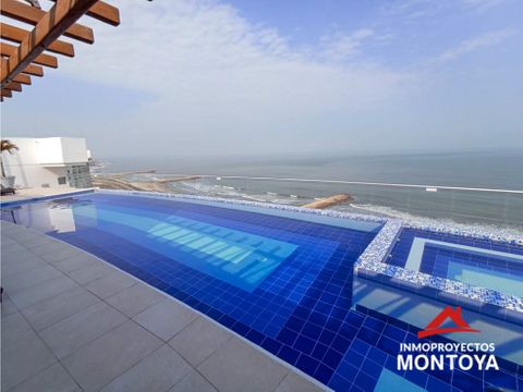 apartamento nuevo frente al mar en cartagena de indias